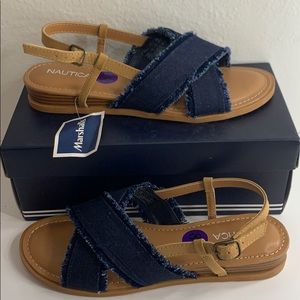 Nautica Women’s Denim Sandals